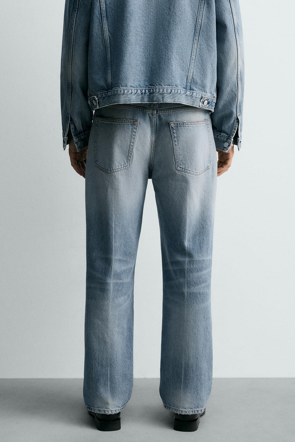 RELAXED FIT LIMITED EDITION JEANS - Zara фото 24