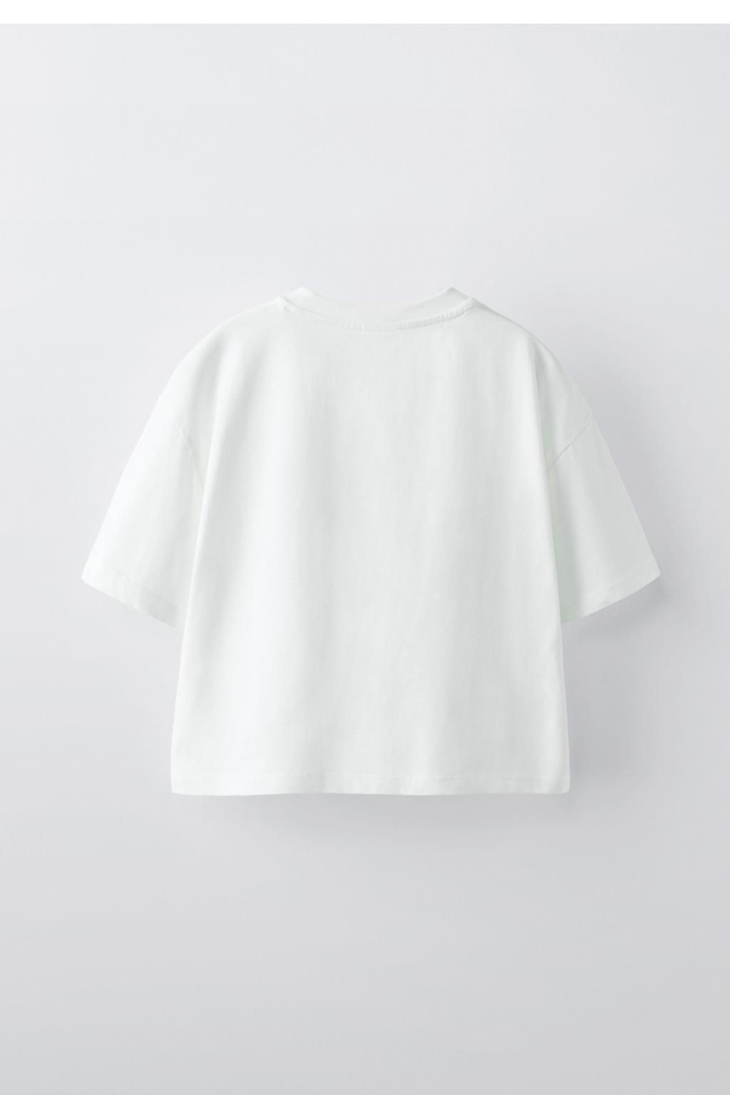 RAISED SLOGAN T-SHIRT - Zara фото 5