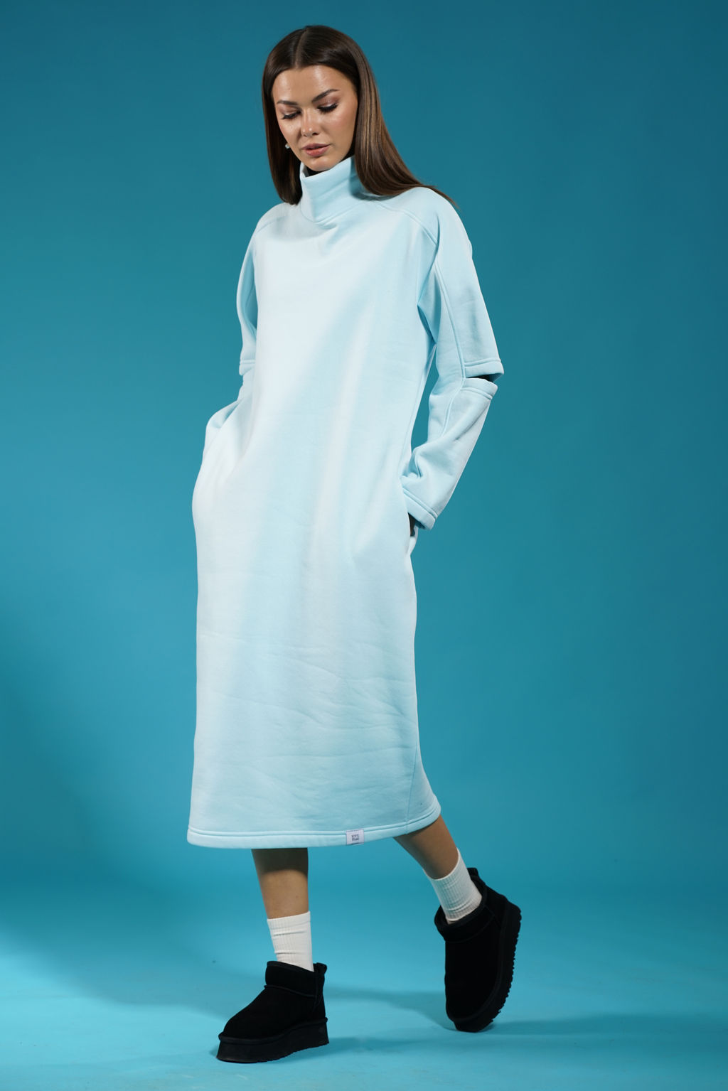 Теплое платье 4157 - Kivviwear фото 2