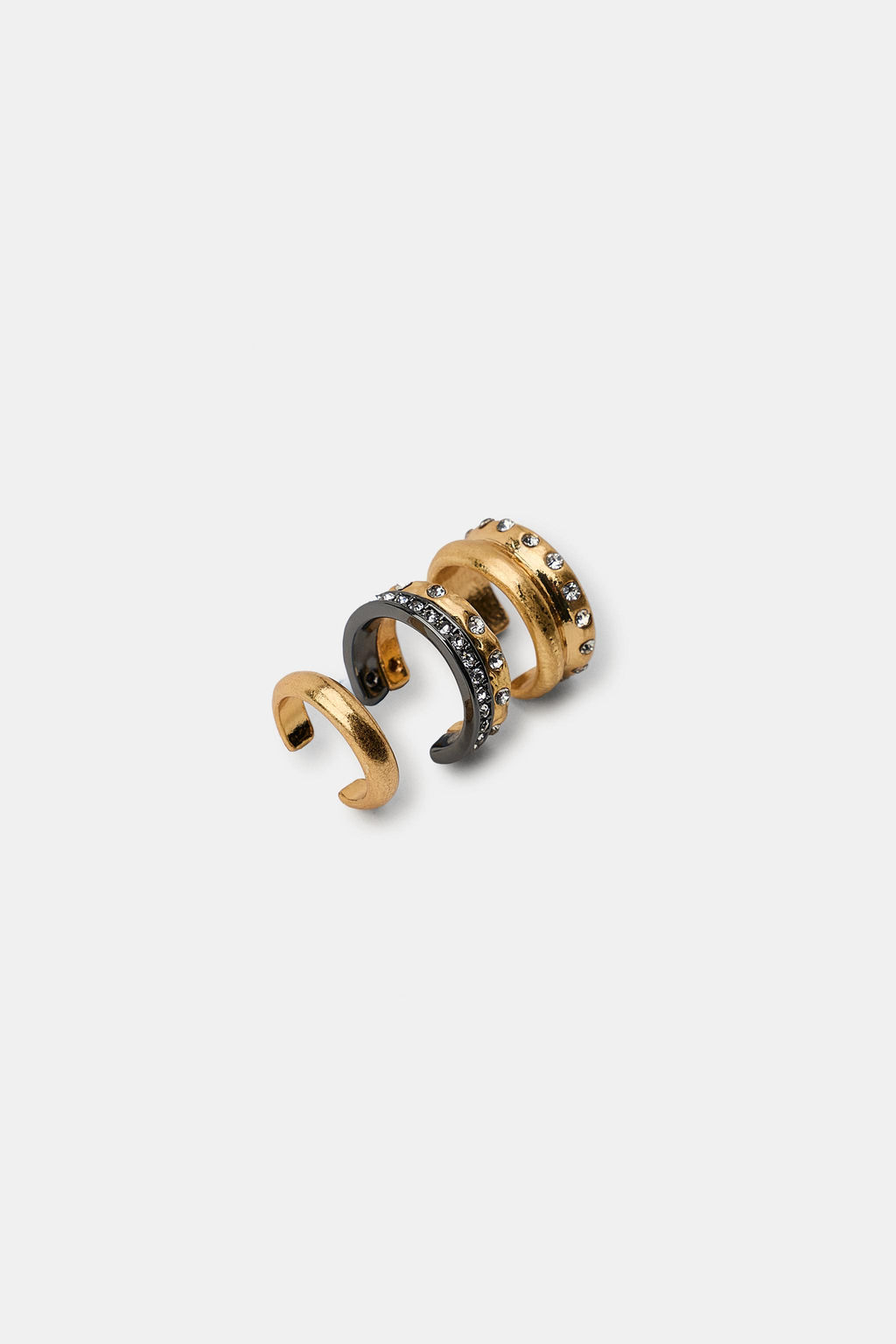 PACK 3 ANILLOS DEDOS PIE / Dorado - Zara фото 5