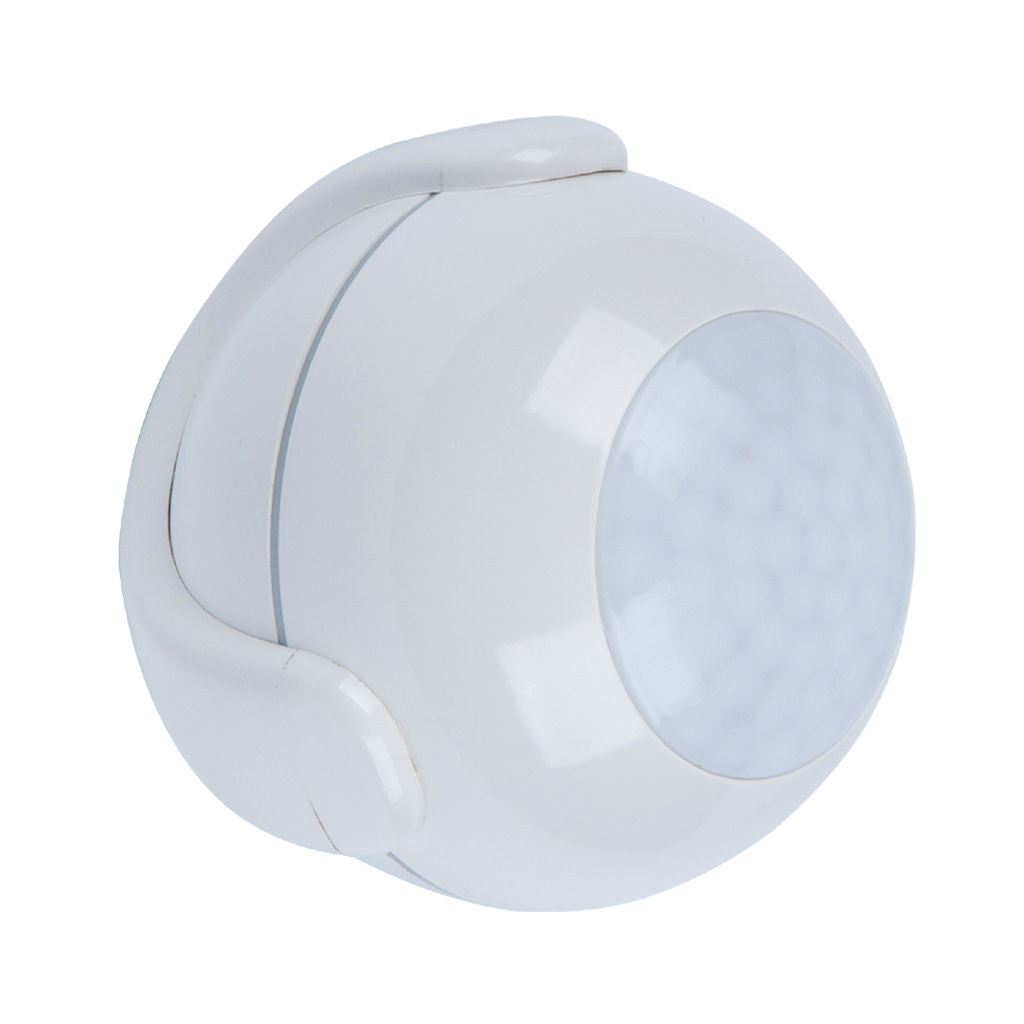 USN-A530 MS/WF WHITE Умный датчик присутствия Wi-Fi, на батарейке CR123A (н/к). 7м. 110. Световое+PUSH оповещение. Накладной. Белый. Приложение UnielSmart. TM Uniel