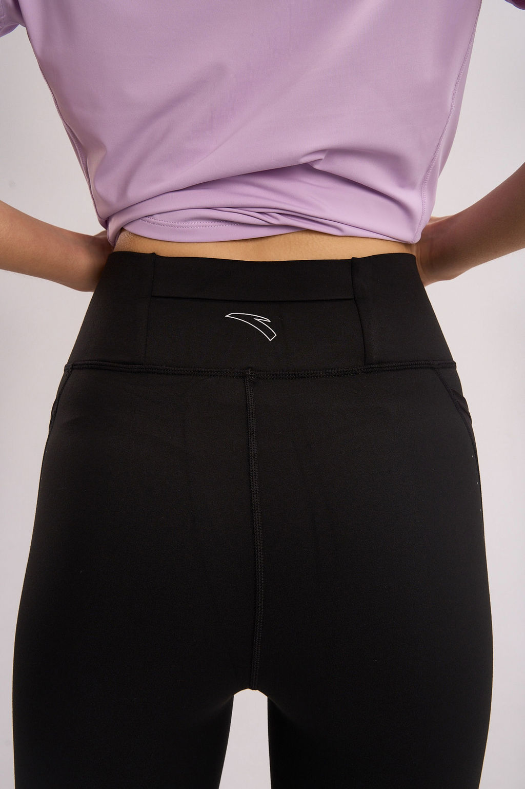 Тайтсы Черный ANTA RUNNING Tight Pants