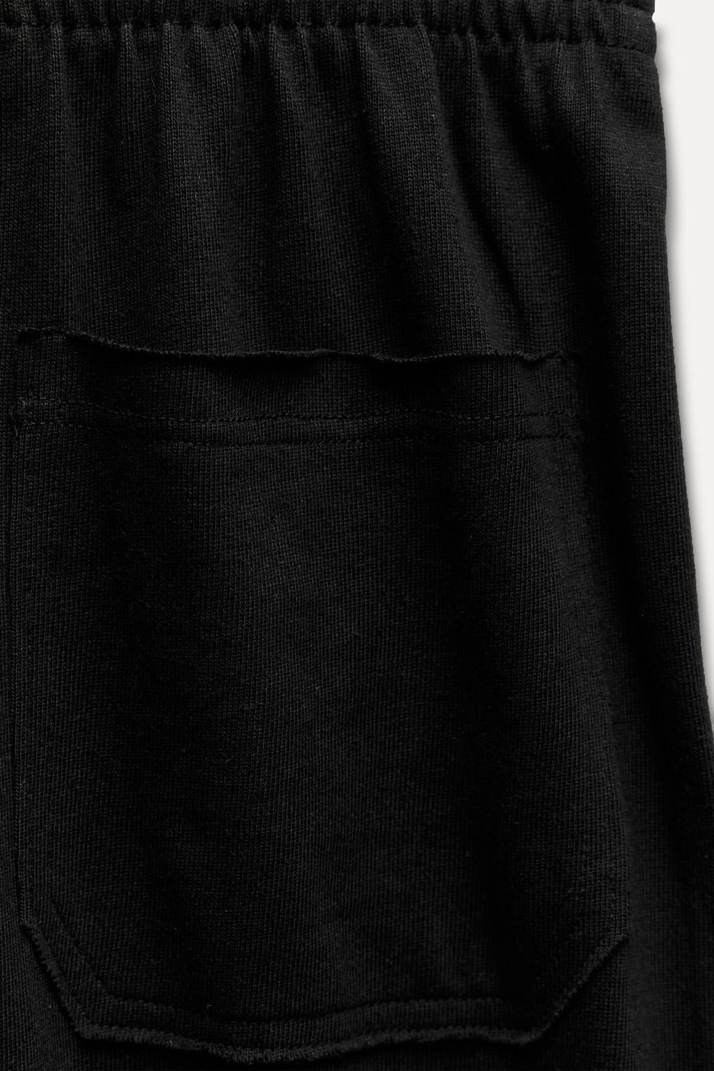 COTTON STRAIGHT-LEG TROUSERS - Zara фото 16