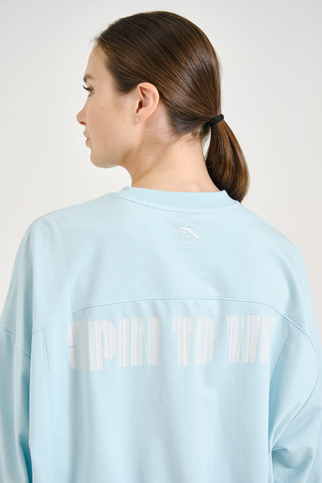 Свитшот Светло-зеленый - Anta фото 6