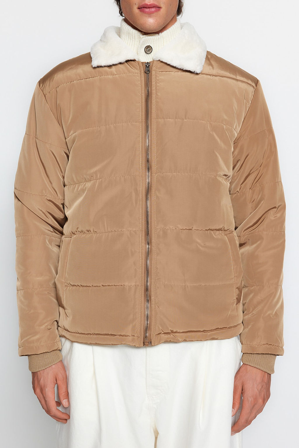 Vizon Regular Fit Yaka Ici Polar Astarl? Kal?n K?sl?k Mont TMNAW24MO00001