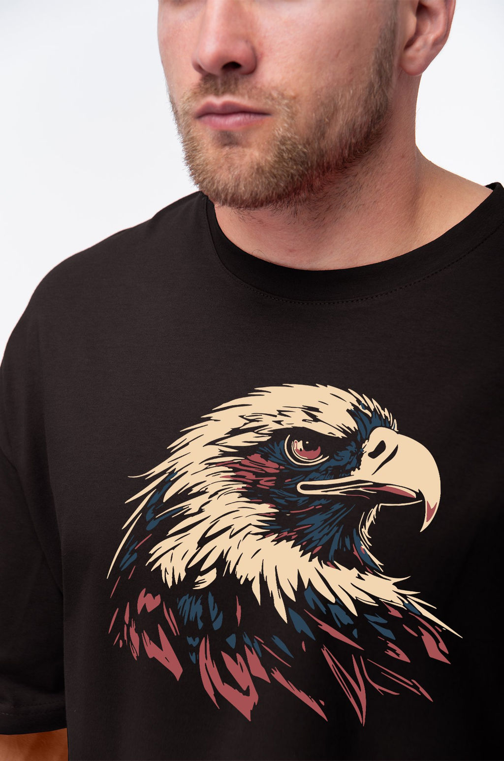 Футболка унисекс оверсайз Happy Fox  фото 16