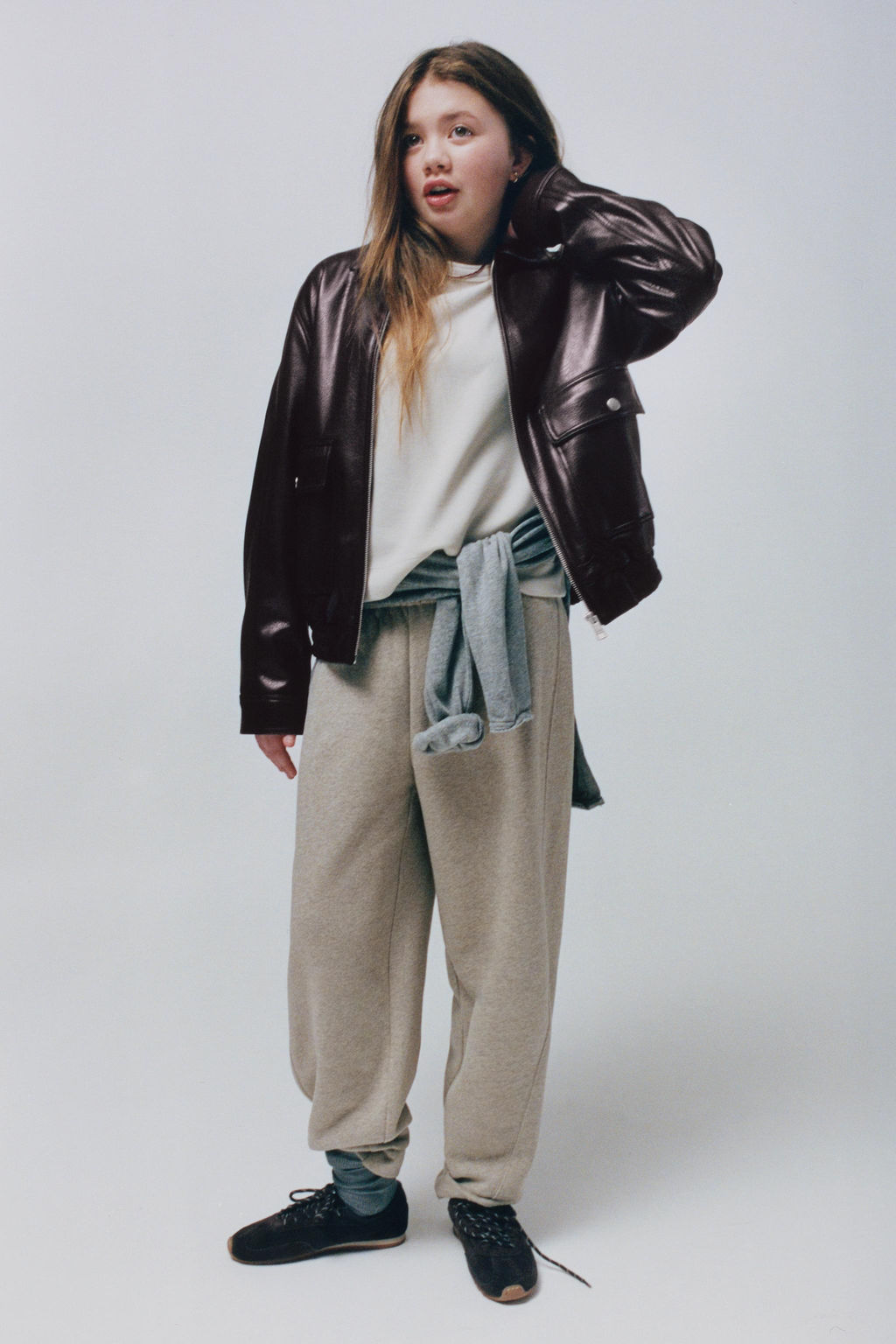 FAUX LEATHER JACKET WITH POCKETS - Zara фото 8