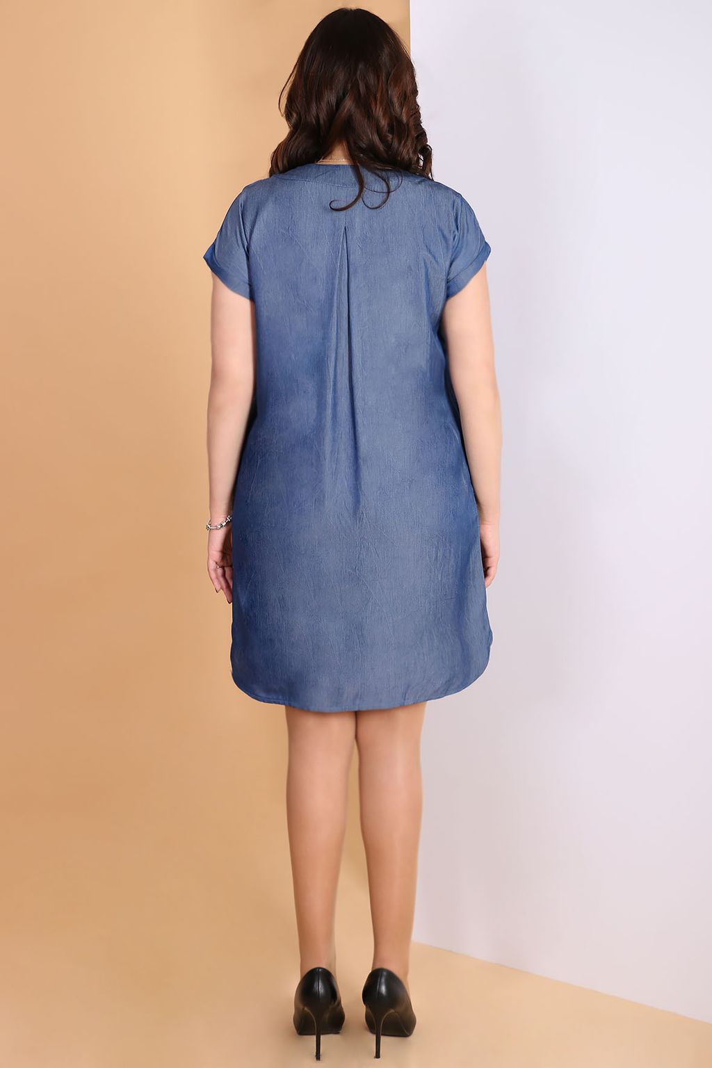 Платье синее летнее - Almond фото 6