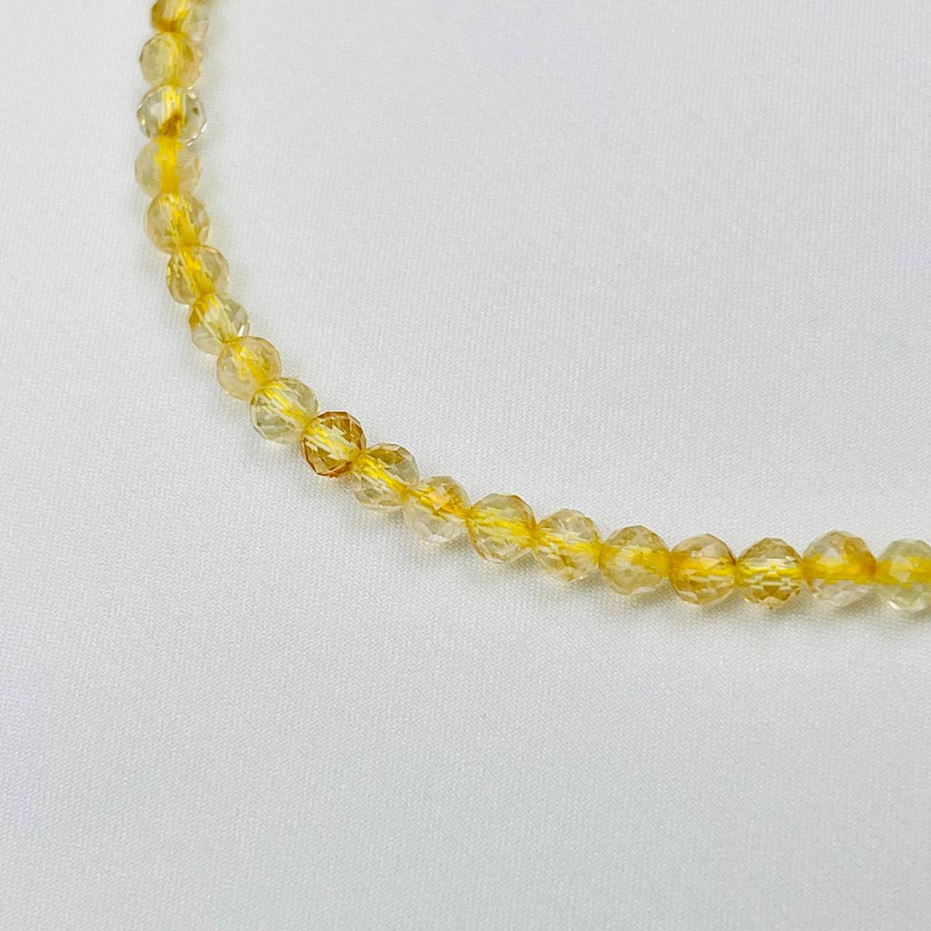 Колье из Цитрина 40 см +
