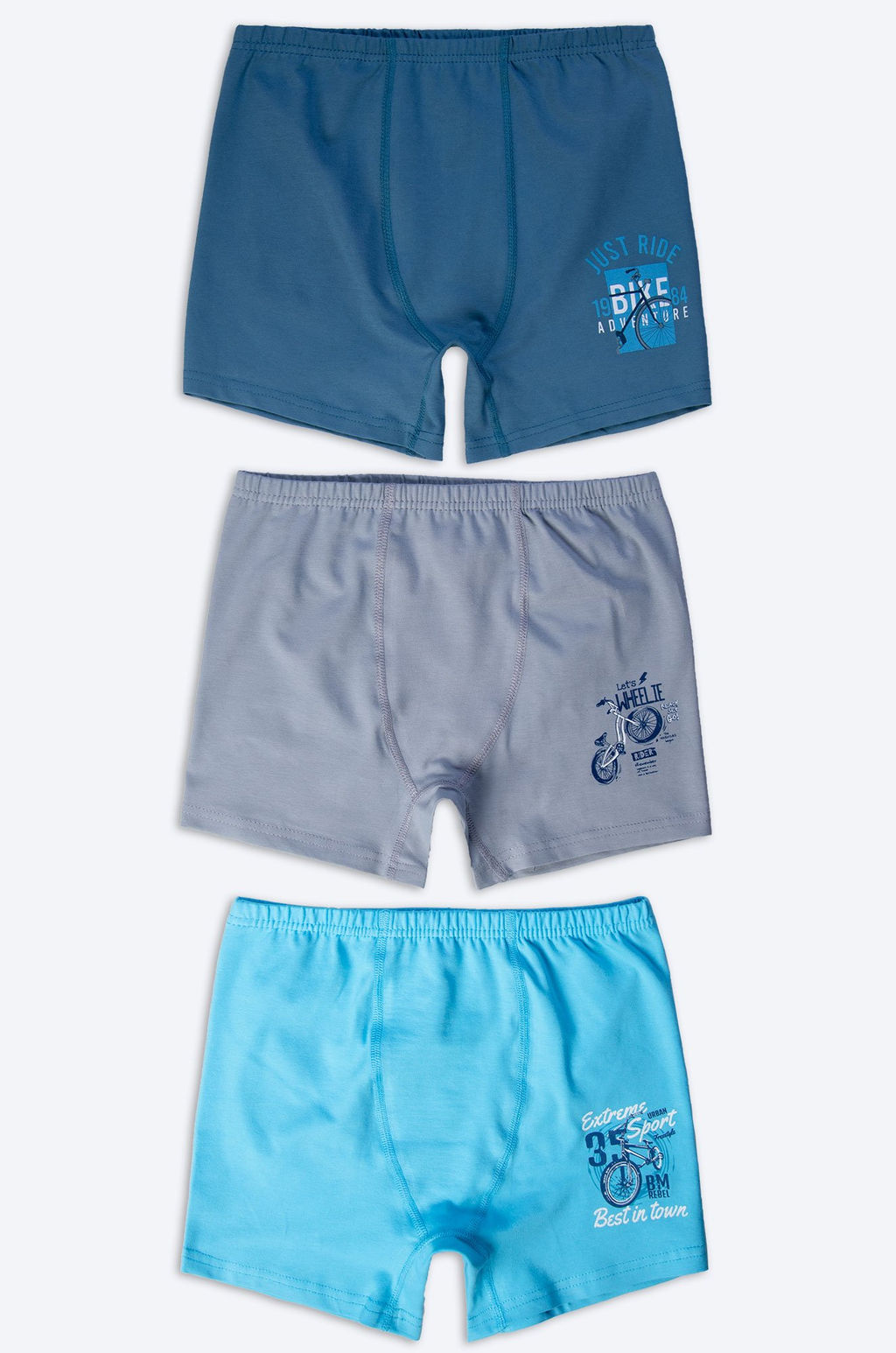 Трусы-боксеры для мальчика 3 шт. Baykar  фото 4