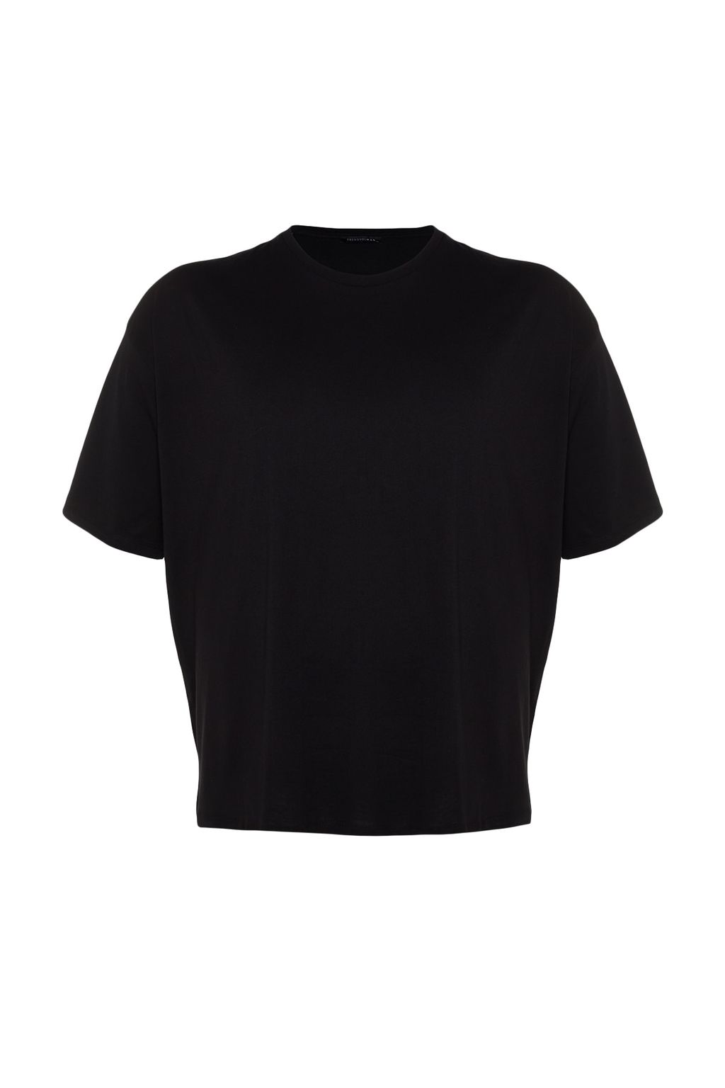 TRENDYOL MAN Siyah Buyuk Beden Oversize/Genis Kesim Rahat Cicek Bask?l? %100 Pamuklu T-Shirt TMNSS23TS00136 - Trendyolmilla фото 13
