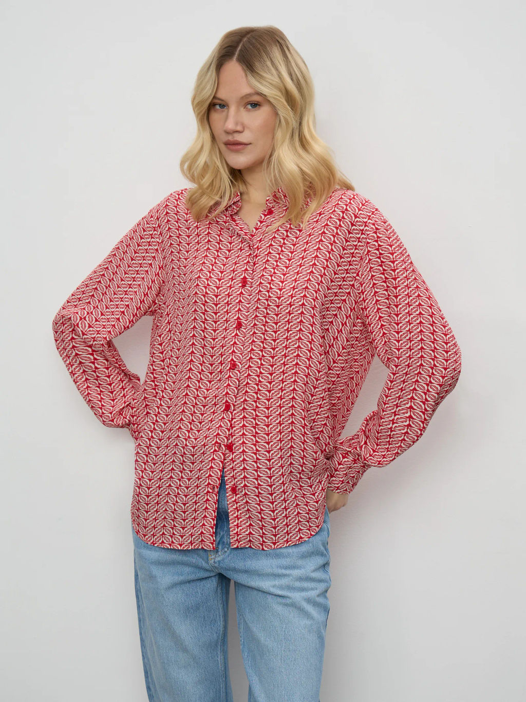 ЕМКА / Рубашка с принтом - Emka фото 2