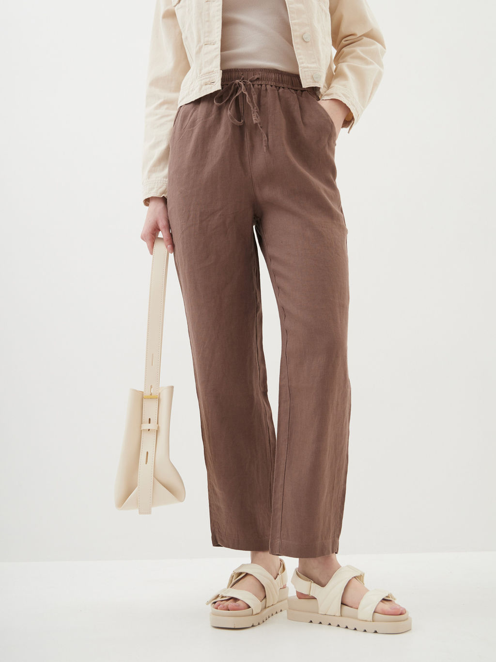 Женские льняные Брюки - Mossmore фото 18