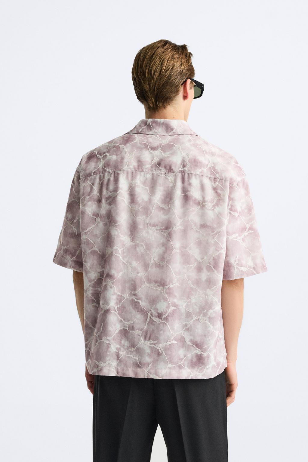 BATIK BOYALI JAKARLI GOMLEK - Zara фото 3