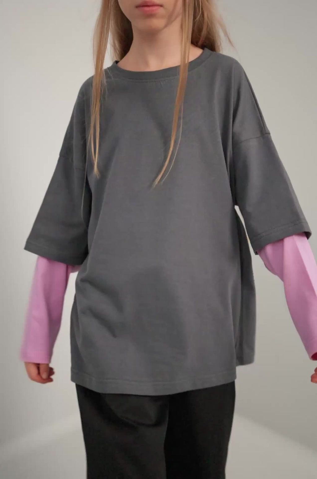 Лонгслив с двойным рукавом для девочки Happyfox - Happy fox фото 2