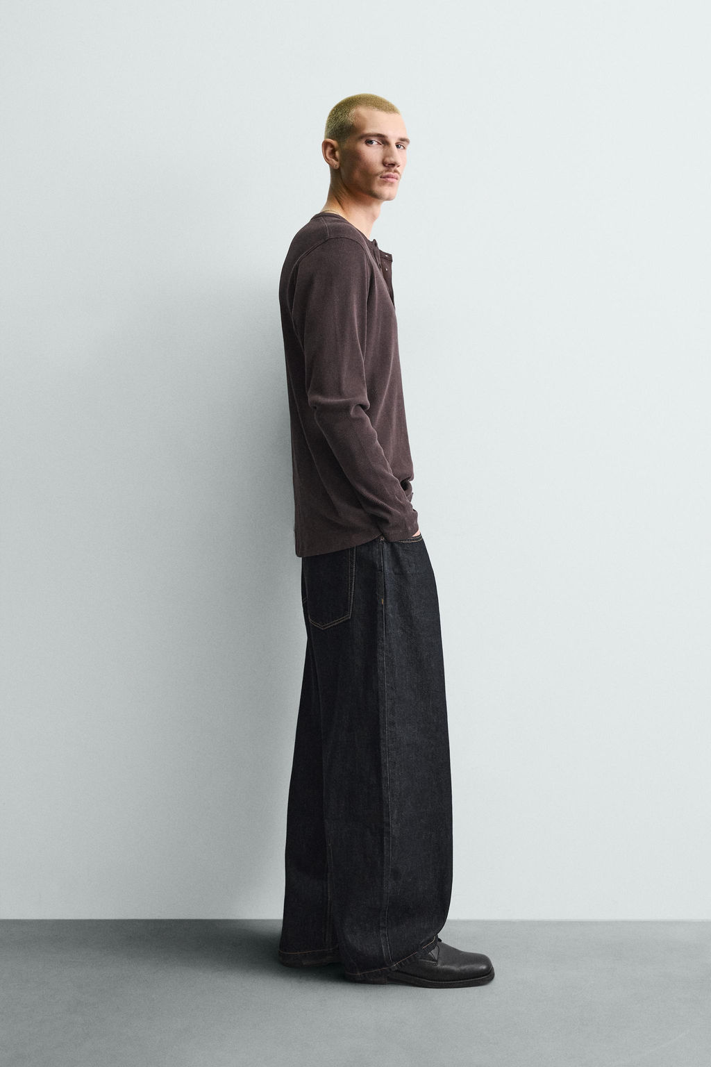 JEANS BALLOON FIT / Azul - Zara фото 4