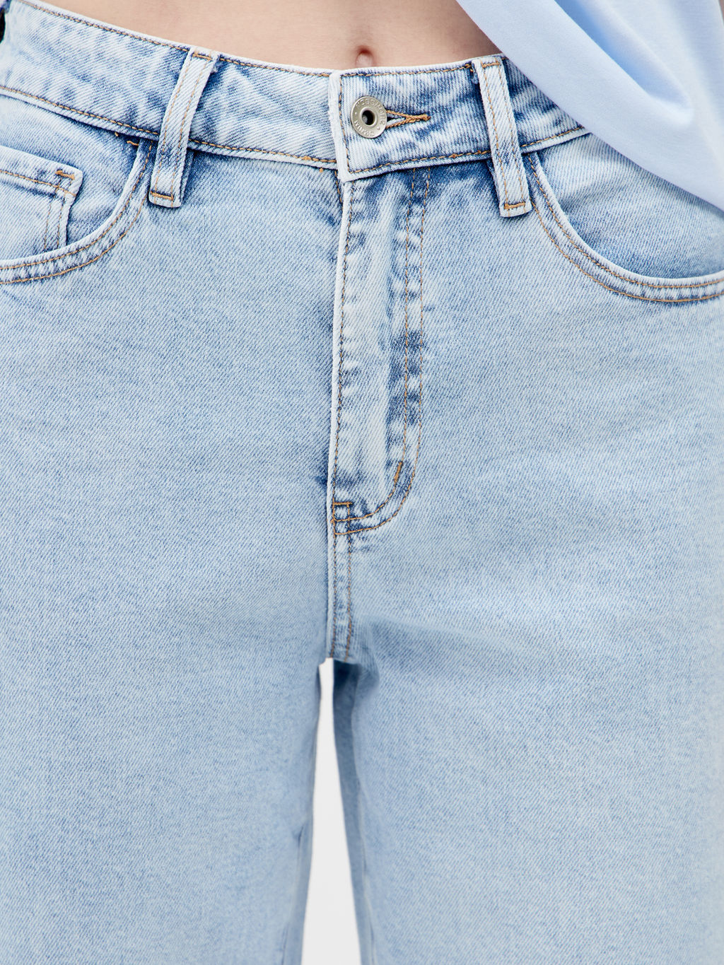 Женские джинсы mom fit с высокой посадкой - Mossmore фото 48