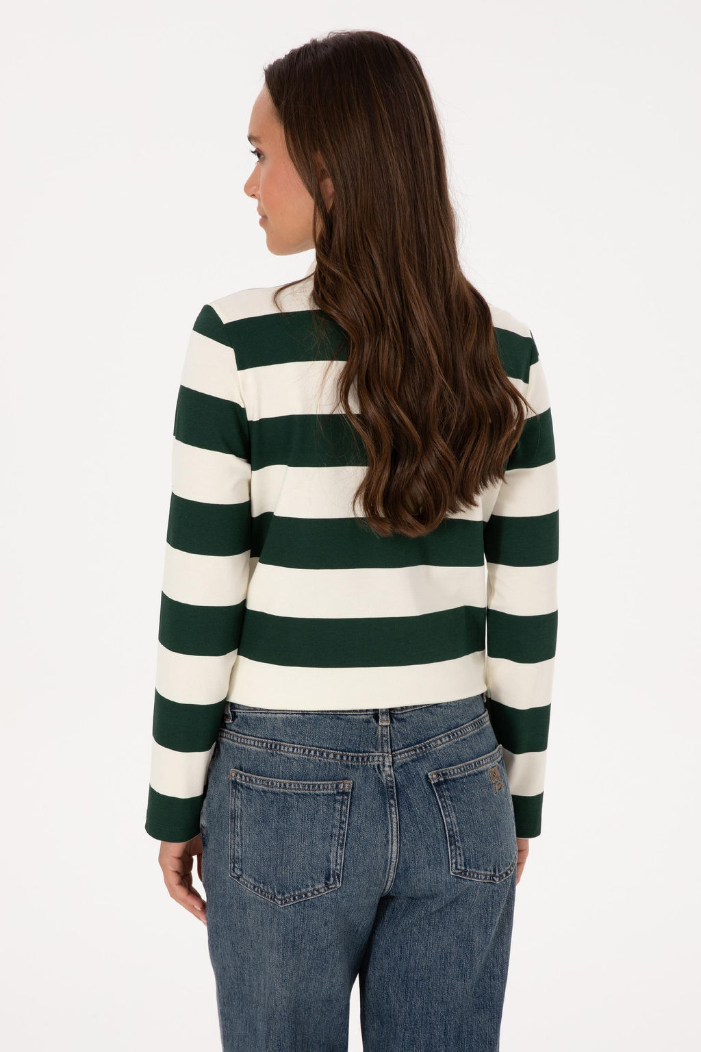 Kad_n Koyu Ye_il Sweatshirt Sepette S_rpriz _ndirim - U.s. polo assn фото 5