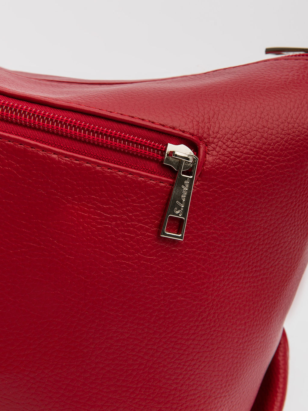 Темно-Красный хобо S.Lavia  фото 4