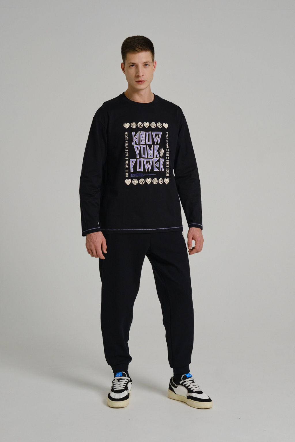 Лонгслив Черный - Anta фото 2