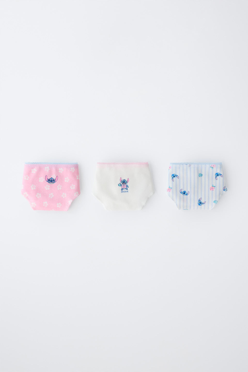 6-14 A?OS/ PACK TRES BRAGUITAS LILO & STITCH DISNEY / Multicolor