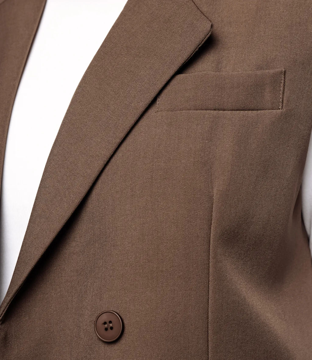 Жилет #КТ20630, коричневый