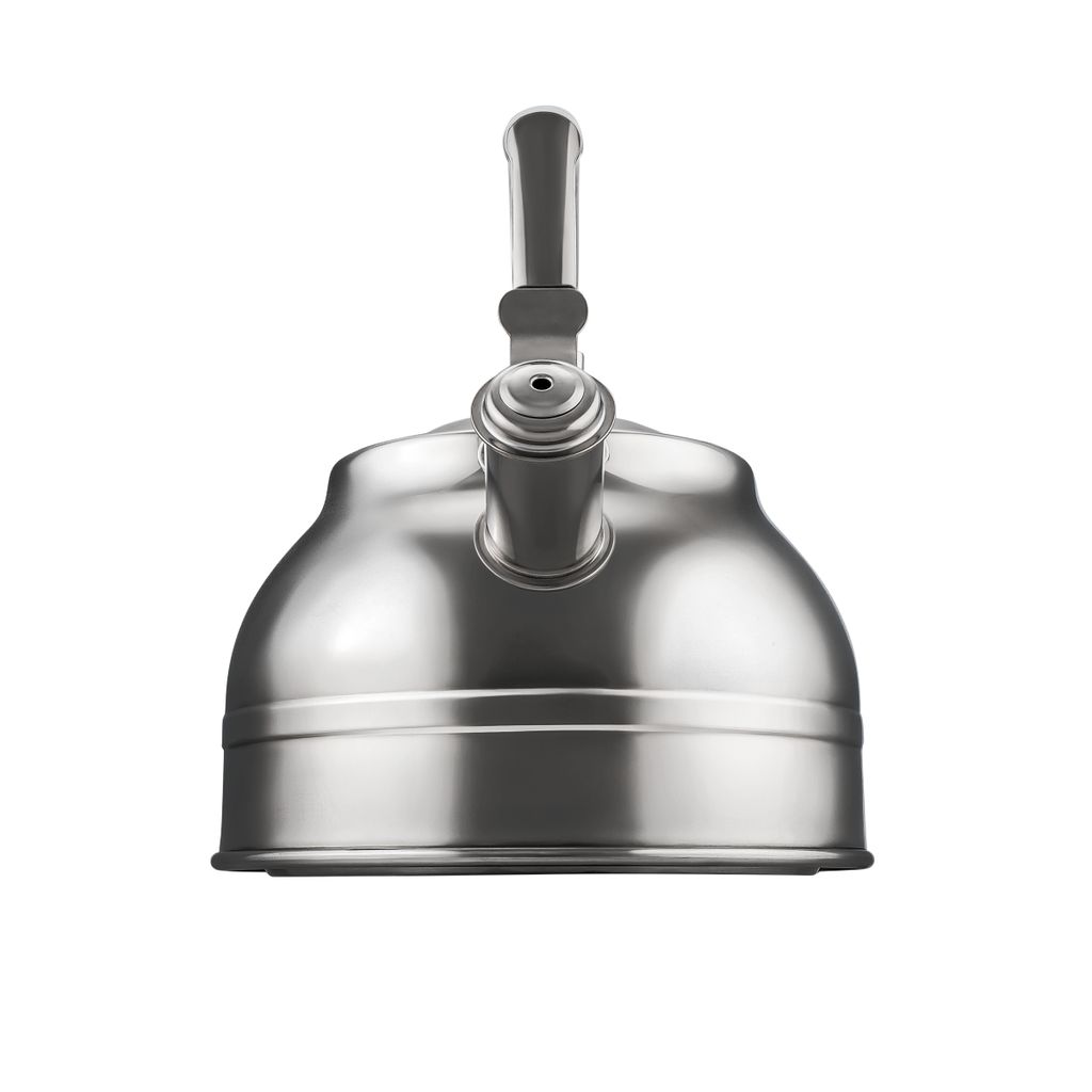 1128 GIPFELЧайник для кипячения воды 2,2л со свистком, с индукционным капсульным дном. Материал: нерж. сталь 18/10. Толщина: 0,5мм фото 4