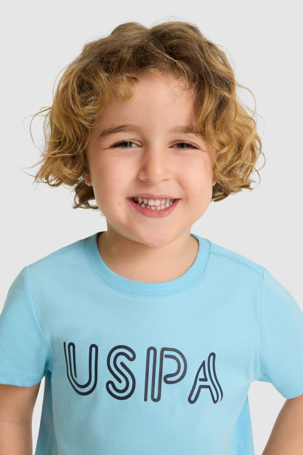 Erkek Гocuk Aqua Bisiklet Yaka Basic TiЕГrt - U.s. polo assn фото 2