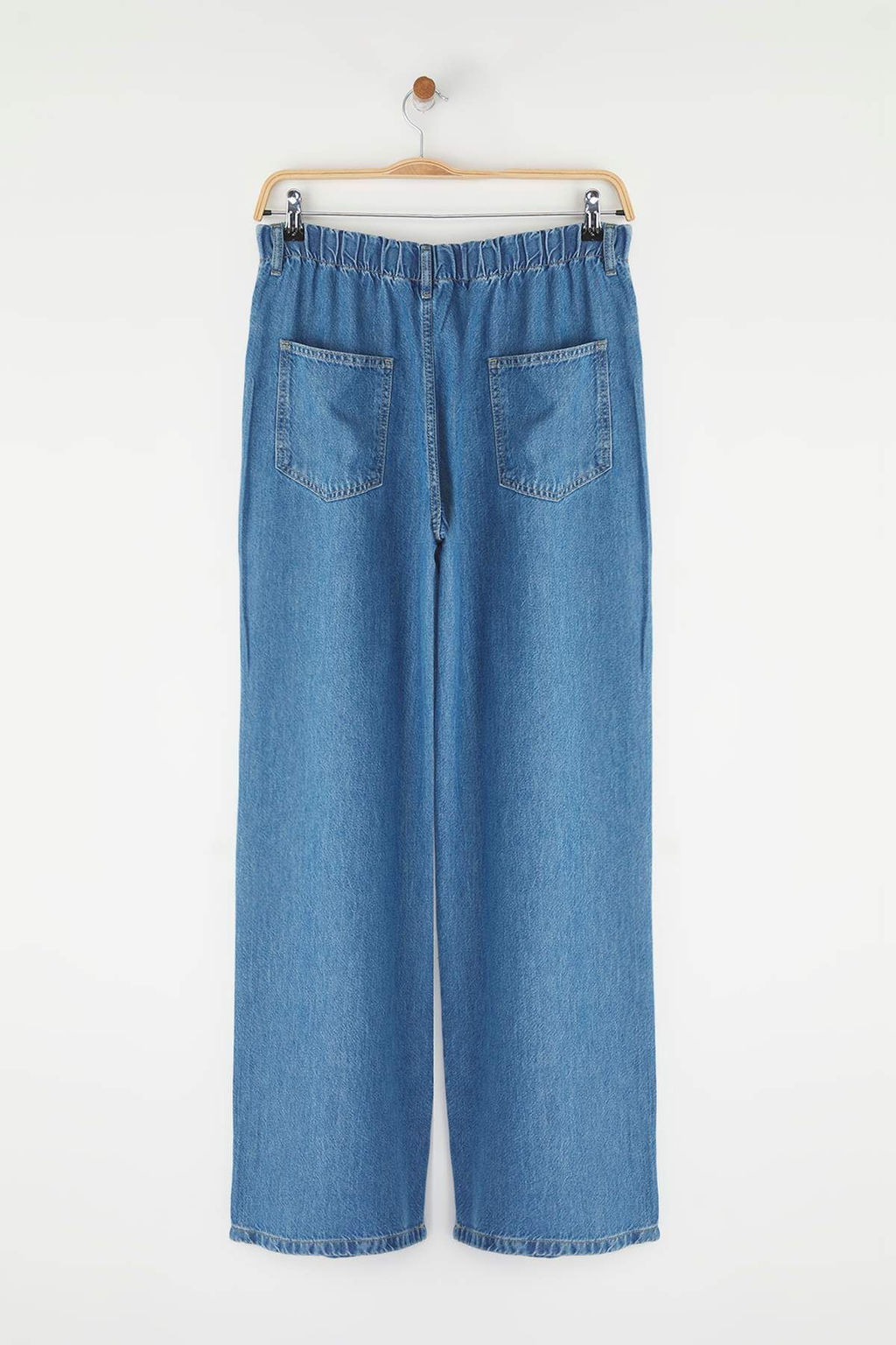 Mavi More Sustainable %100 Tencel Beli Lastikli Yuksek Bel Jeans TWOSS25JE00293 - Trendyolmilla фото 6