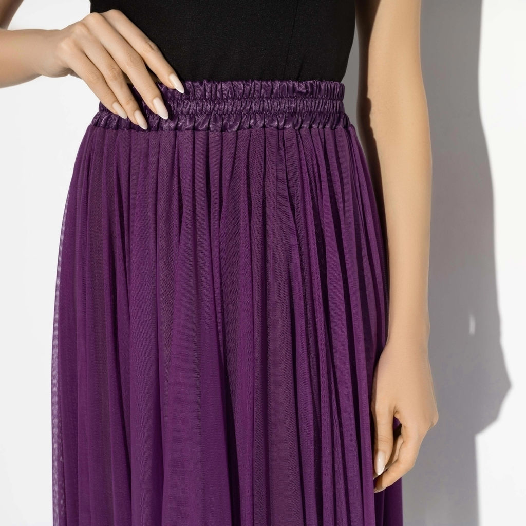 Юбка из сетки, Экстремально прекрасна (violet, нью) - Charutti фото 3