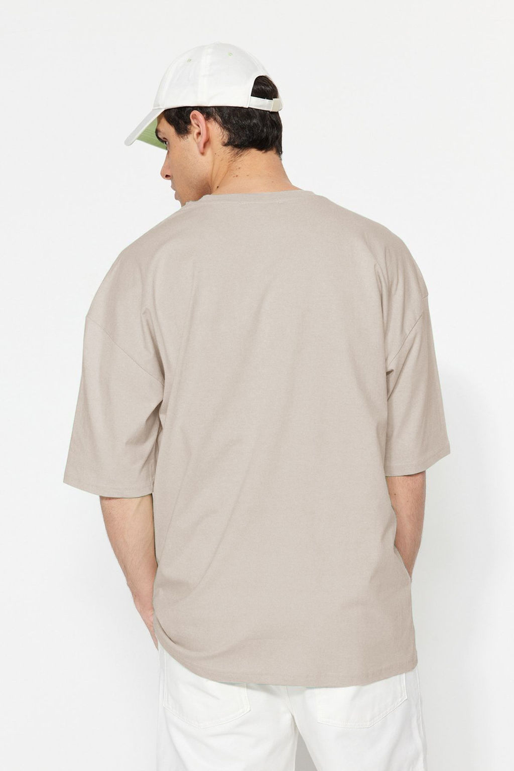 Tas Oversize/Genis Kesim %100 T-Shirt TMNSS22TS0318