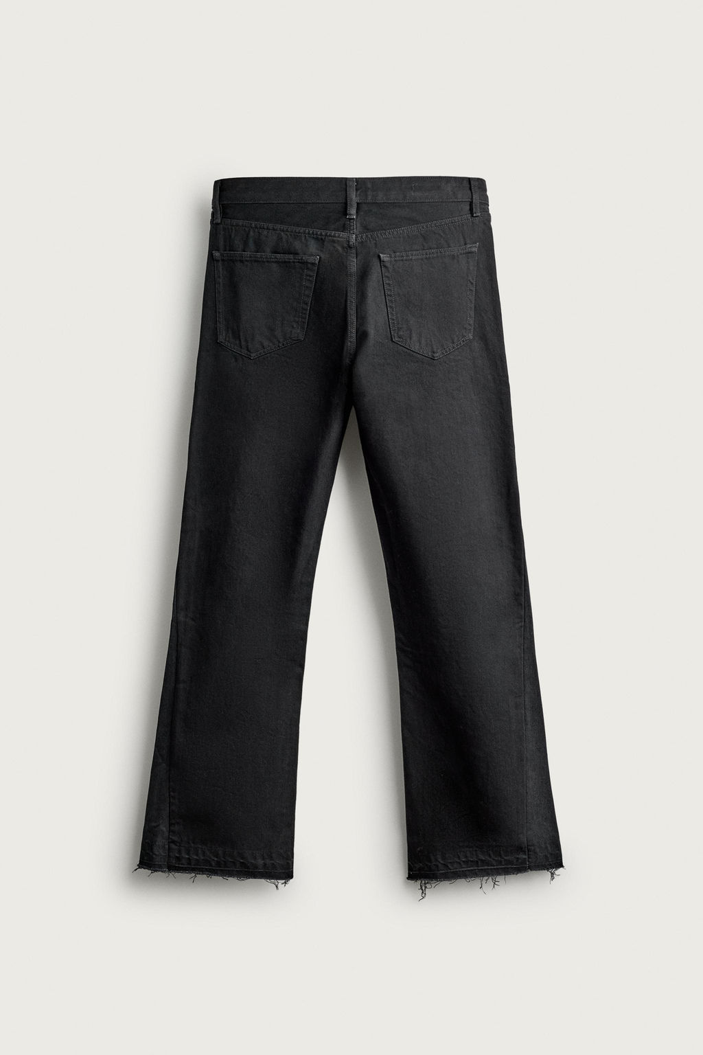 JEANS FLARE FIT / Negro - Zara фото 7