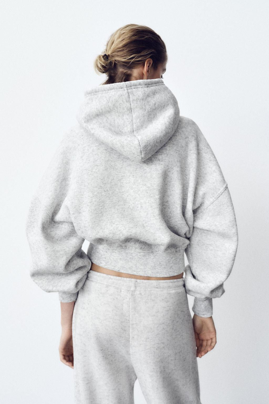 HOODED SWEATSHIRT WITH POCKET - Zara фото 4