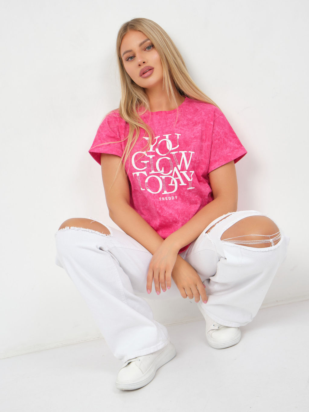 Футболка варенка Хлопок 100% Лиона индиго - Ивассорти фото 43