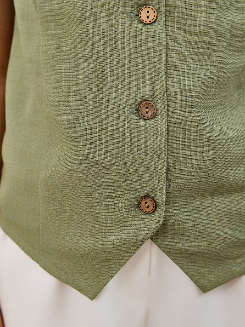 Жилет Аманти-1 из льна с вискозой - Виотекс фото 17