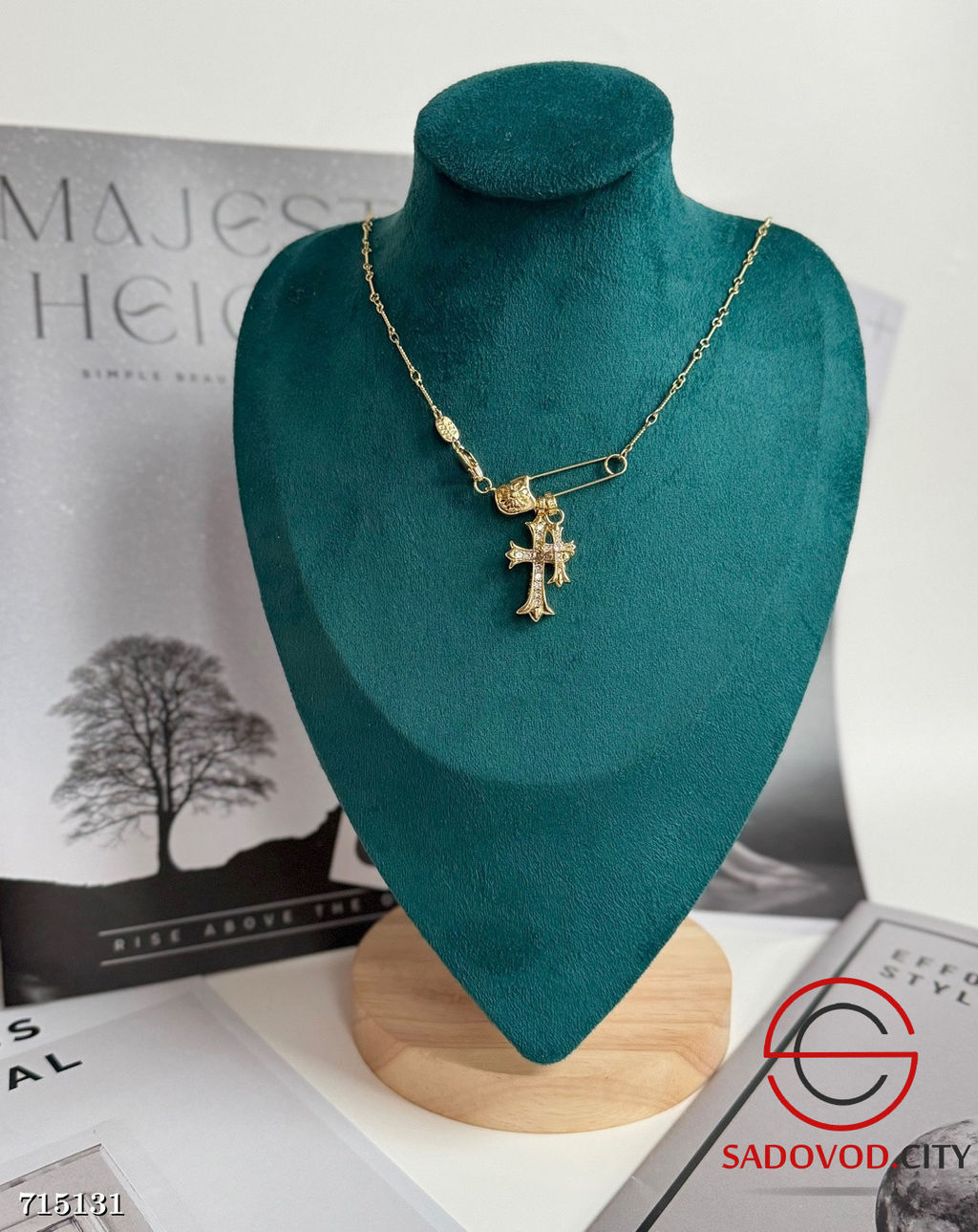 Цепочка длинная с подвеской