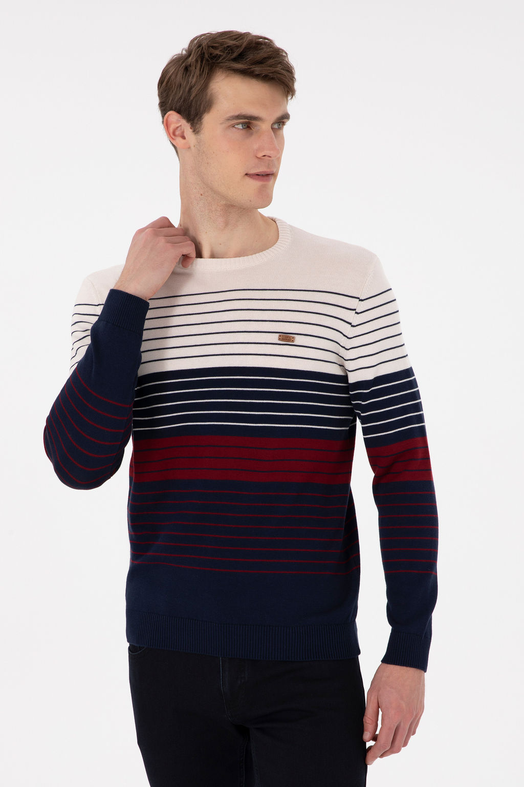 Erkek Lacivert Kazak - U.s. polo assn фото 8
