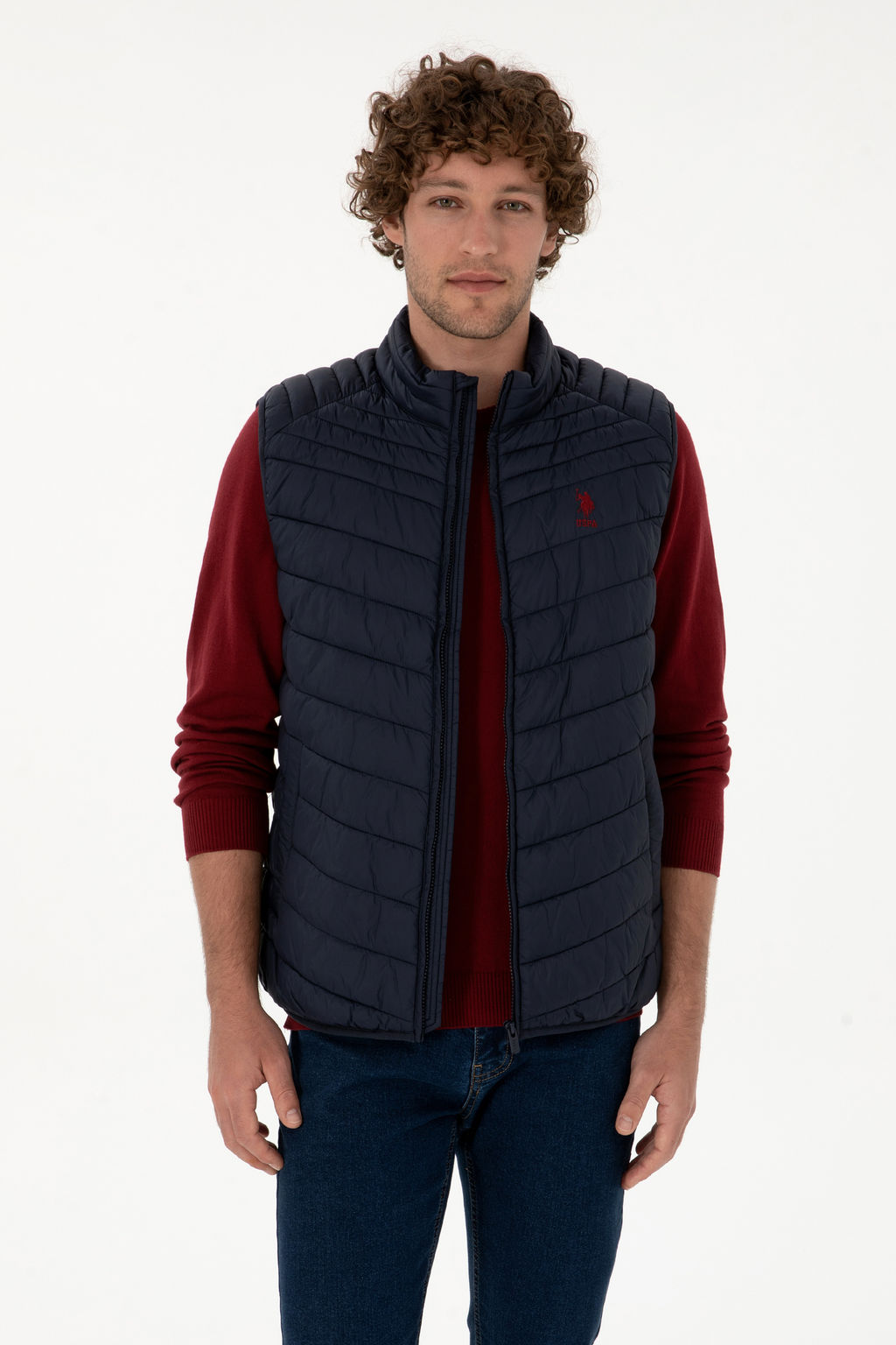 Erkek Lacivert Yelek - U.s. polo assn фото 3