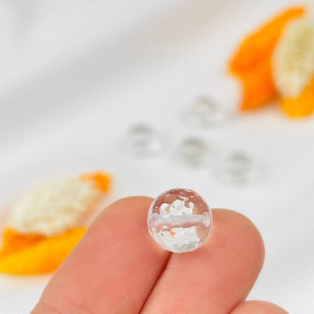 Бусины для украшений из Горного Хрусталя (5 шт) - Радуга самоцветов фото 2