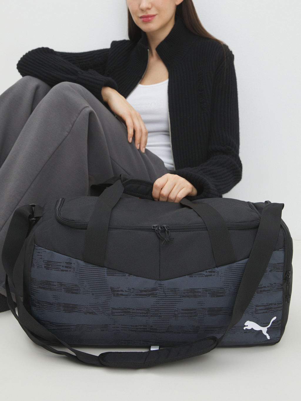 Спортивная сумка PUMA individualRISE Small Bag Артикул 4189626, черный