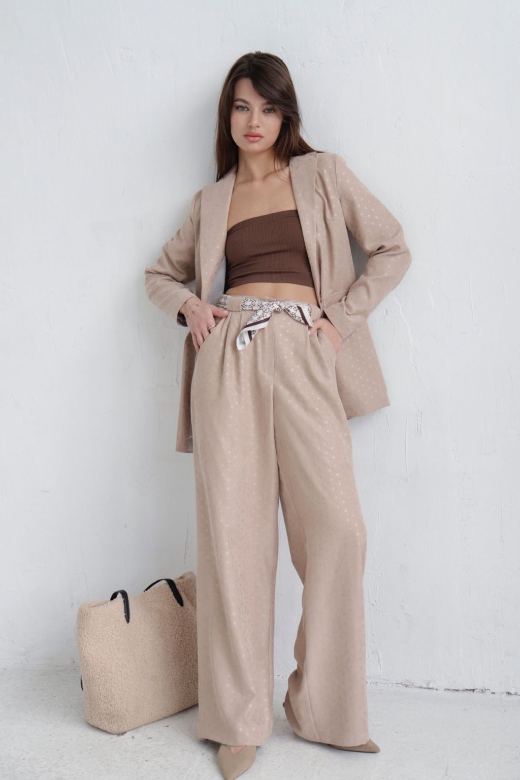 Жакет удлинённый с английским воротником - Martichelli фото 124