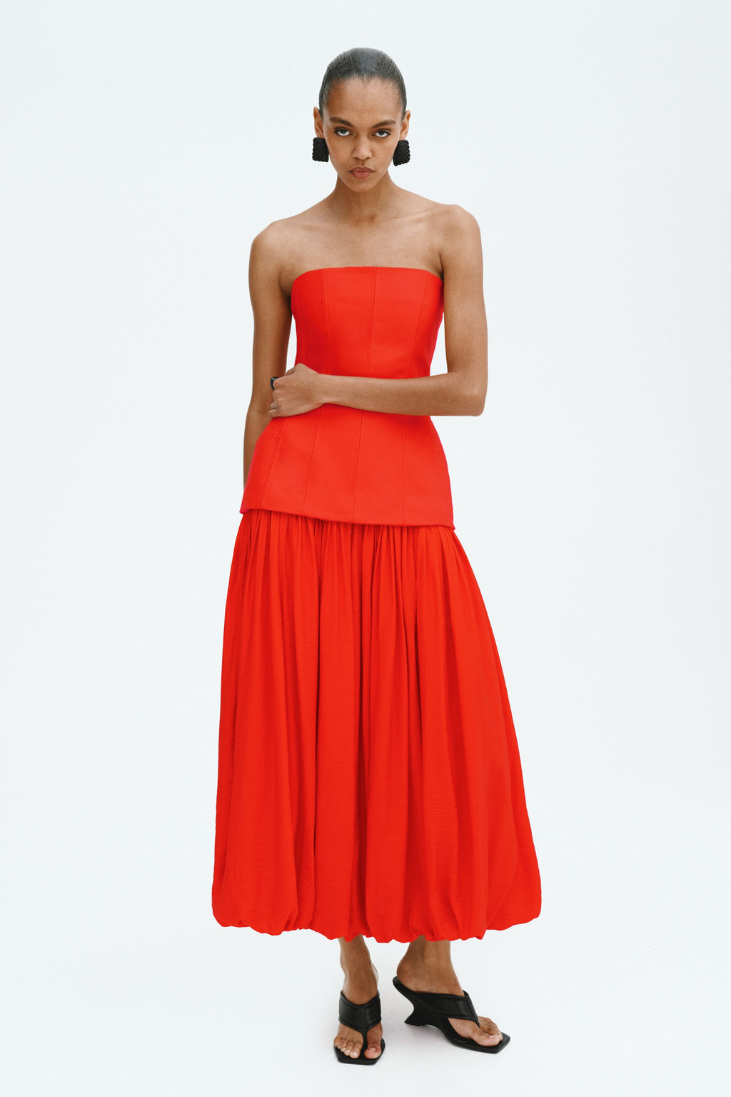 Vestido bandeau reloj de arena - H&m фото 2