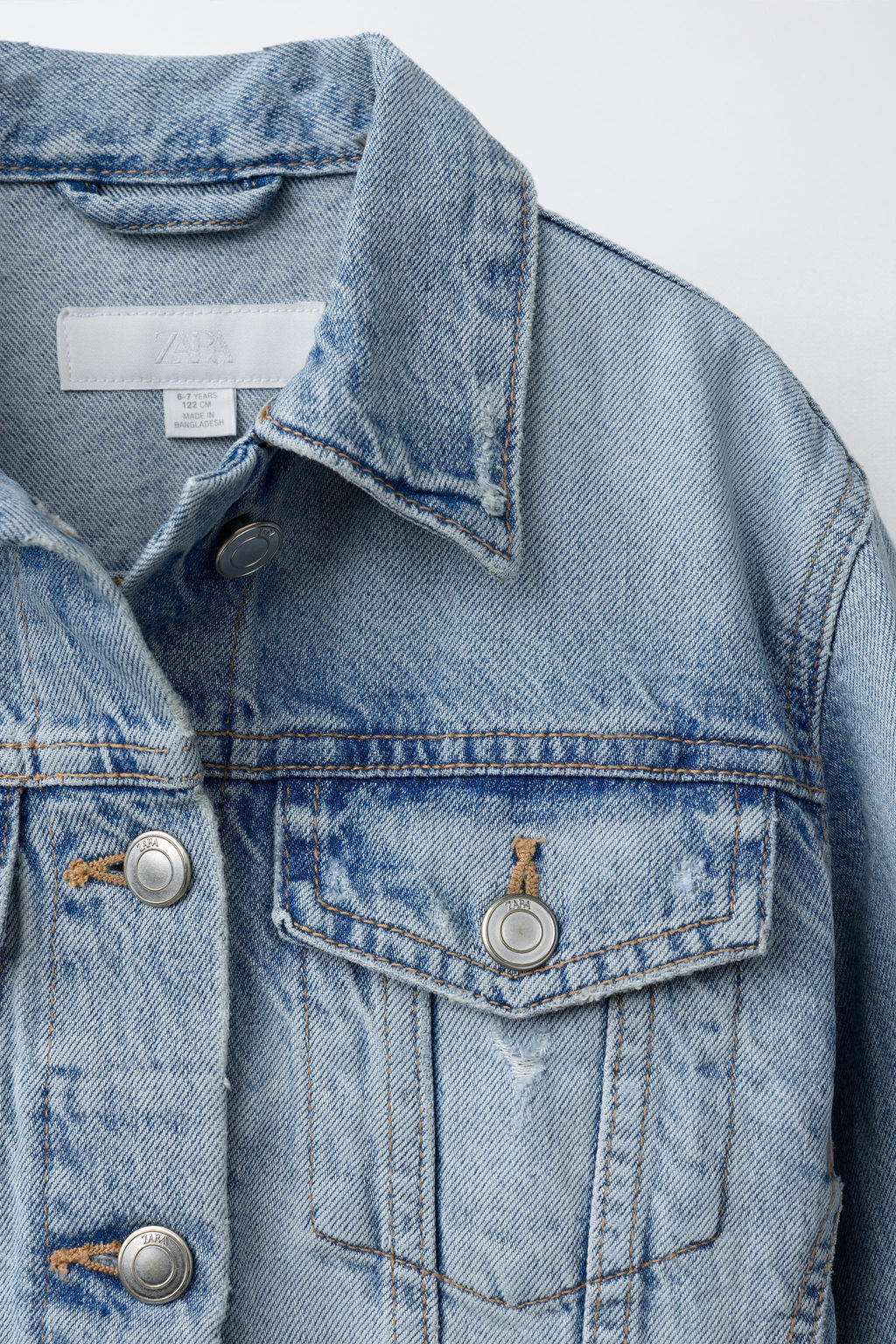 CAZADORA DENIM / Azul - Zara фото 3