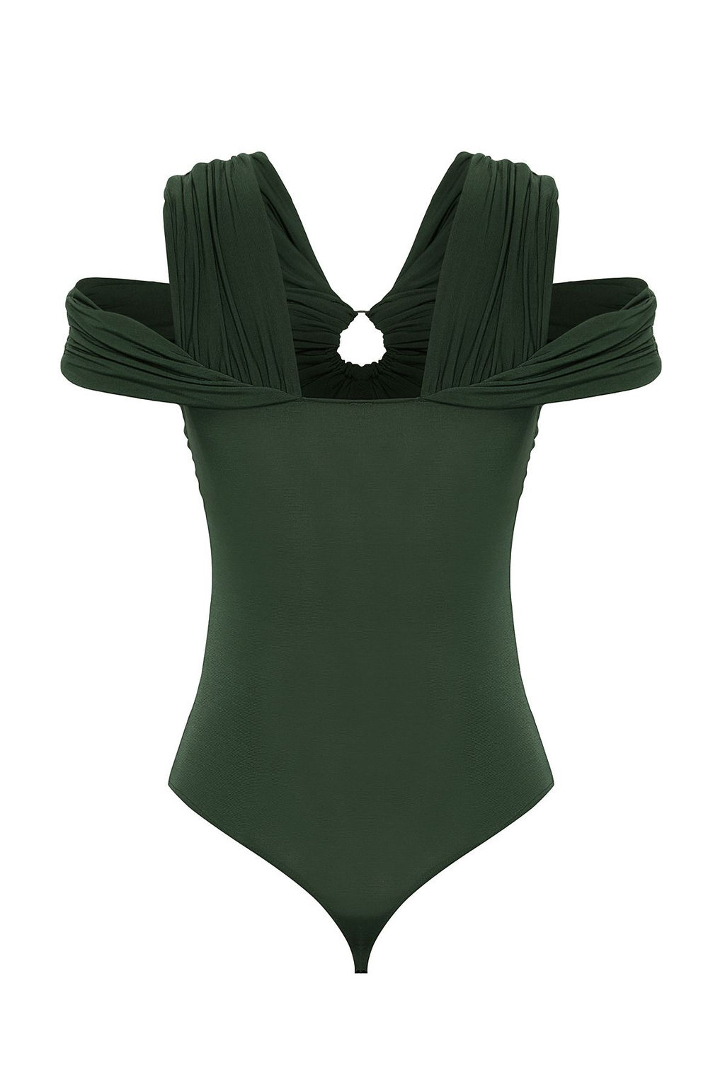 TRENDYOLMILLA Haki Carmen Yaka Aksesuarl? Orme Body TPRSS25BD00004 фото 11