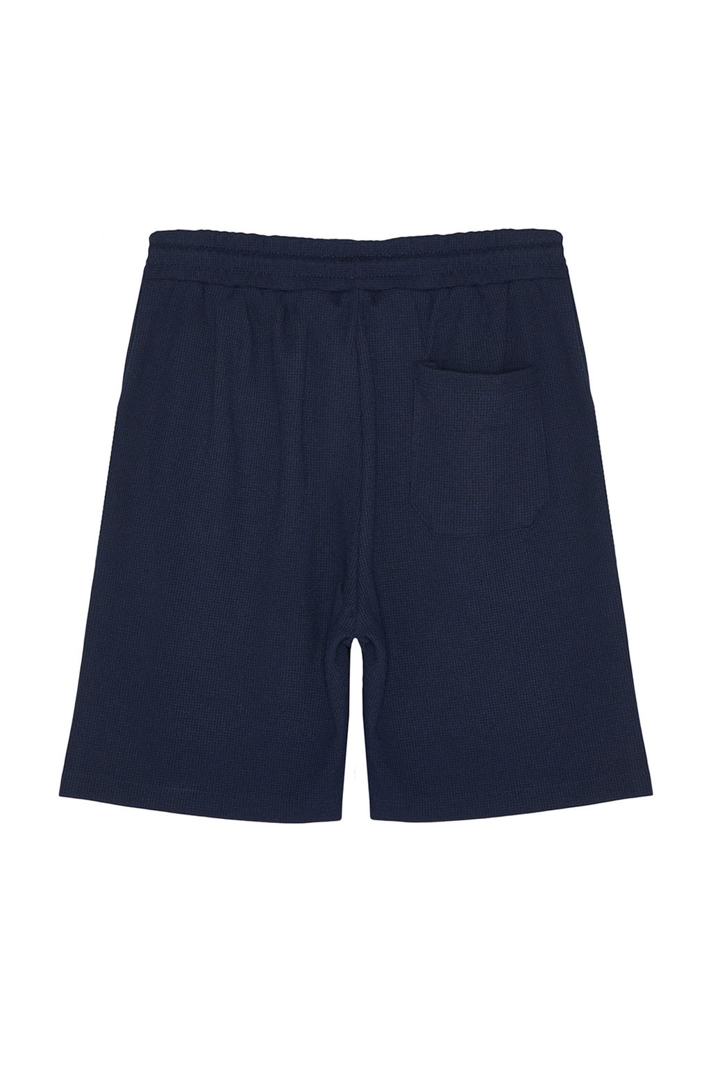 Lacivert-Bej Regular Kordonlu 2 Li Paket Sort & Bermuda TMNSS23SR00076