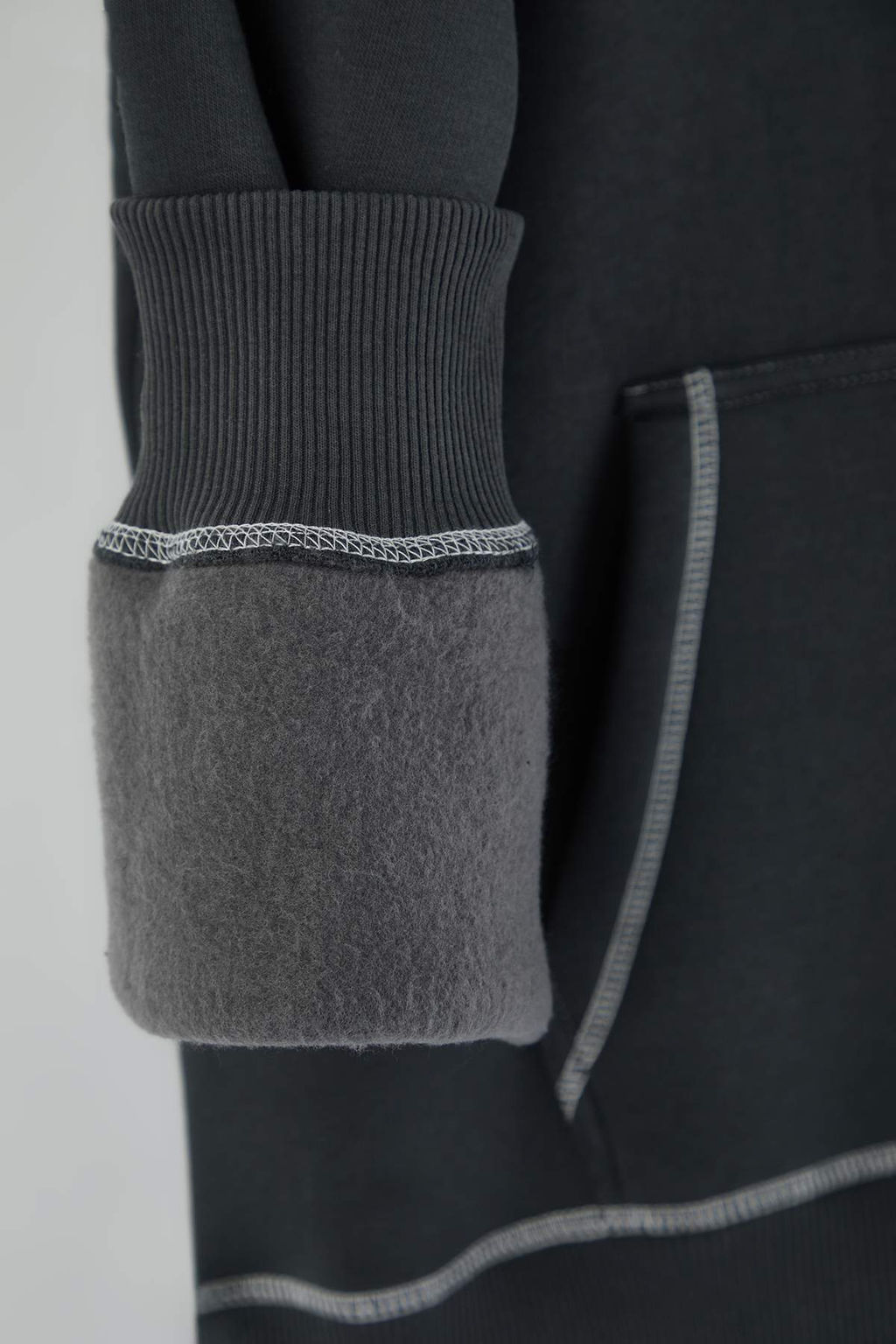 Teen Antrasit Orme Sweatshirt TWOAW26SW00173 - Trendyolmilla фото 3