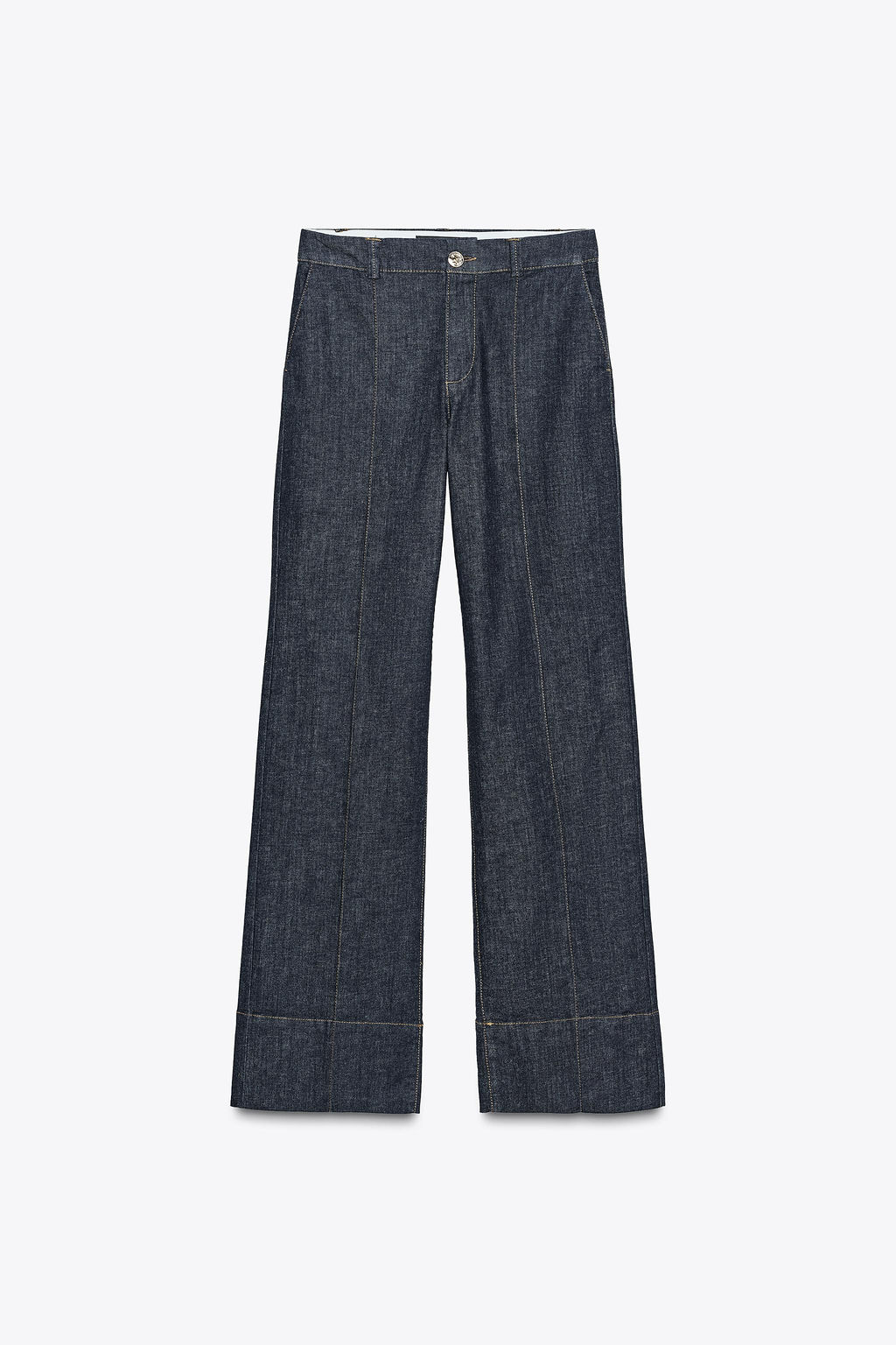 Z1975 BOOTCUT DENIM TROUSERS - Zara фото 14