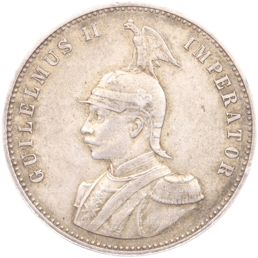 Монета 1 рупия 1907 года J Германская Восточная Африка