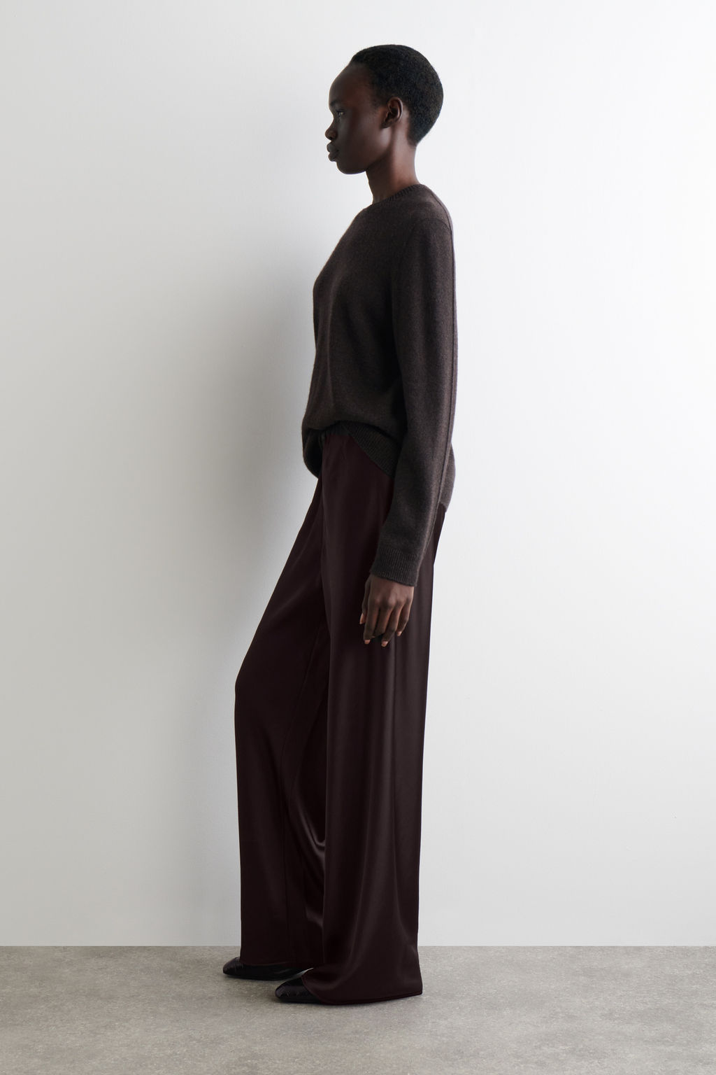 PANTALONES WIDE LEG DE SAT?N - H&m фото 3