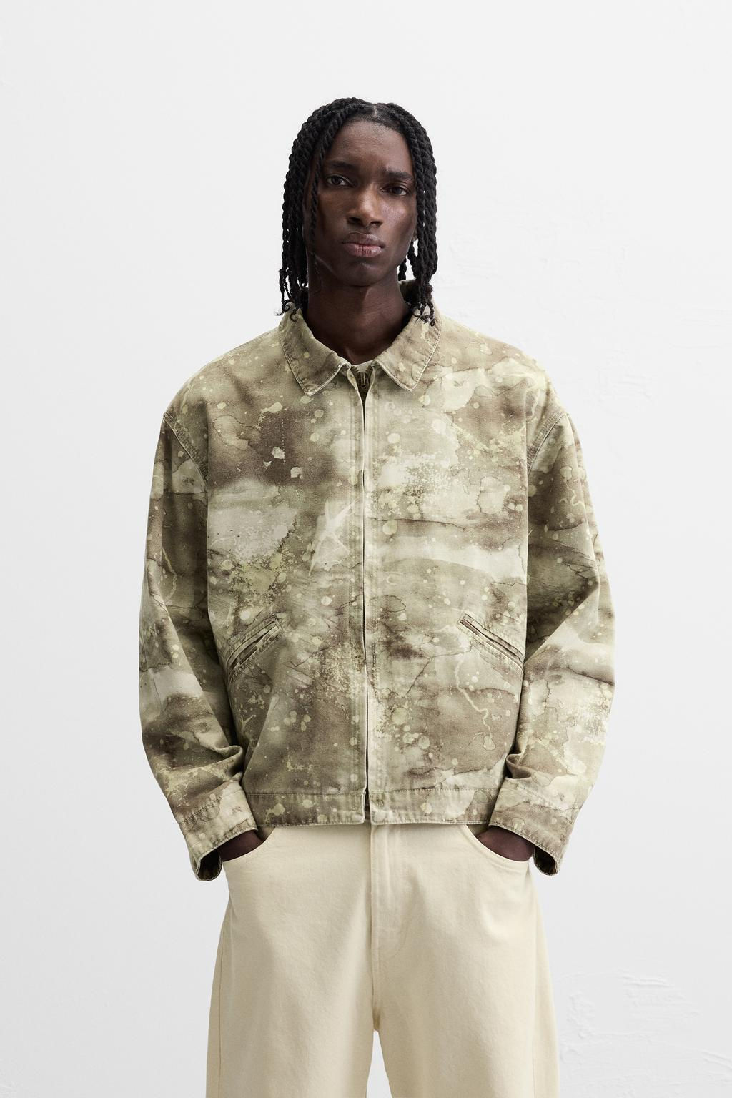 ABSTRACT PRINT JACKET - Zara фото 2